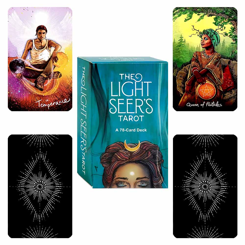 Cocktail Recipe Book - 78pcs Light Prophet Tarot Cards 10.3×6cm