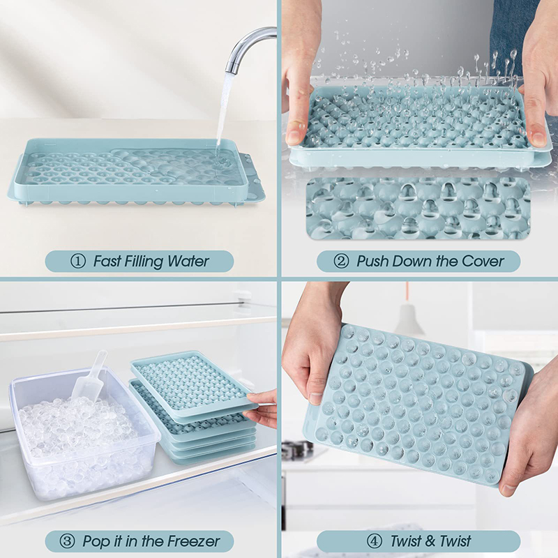 Mini Ice Cube Tray 104 Holes R - огляд і ціна Ice Mold Sphere