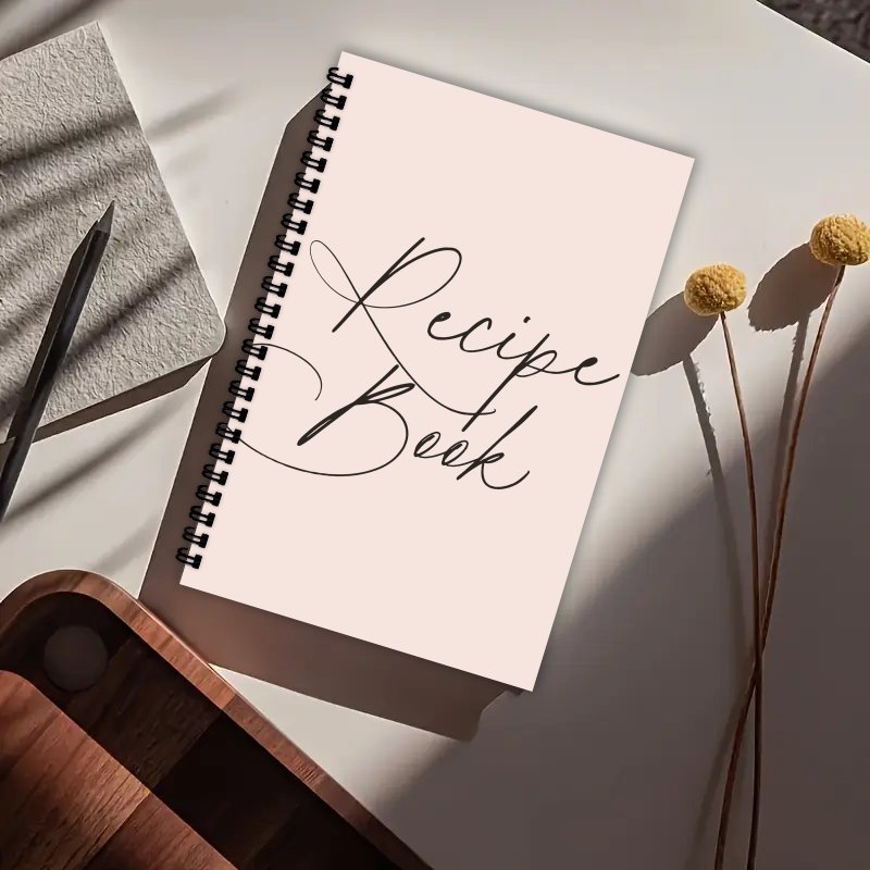 A5 Spiral Recipe Book, A Blank - огляд і ціна Cocktail Recipe Book