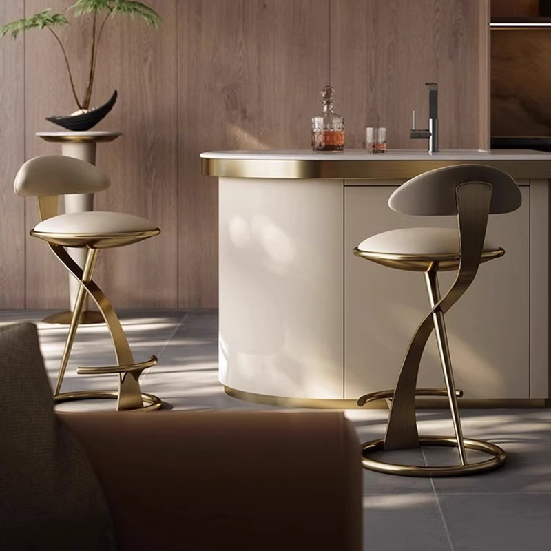 Luxury Modern Bar Stool with G - огляд і ціна Home Bar Stools