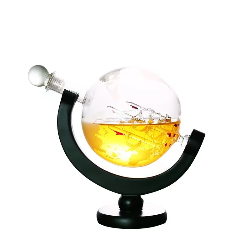Whiskey Glass Set Crystal Glob - огляд і ціна Decanter Globe Set