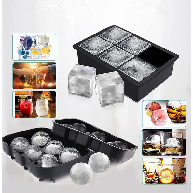 4/6/8/15Grids Silicone Ice Cub - огляд і ціна Ice Mold Sphere