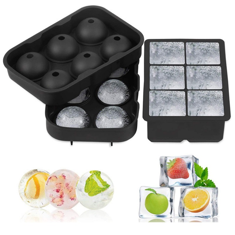 4/6/8/15Grids Silicone Ice Cub - огляд і ціна Ice Mold Sphere