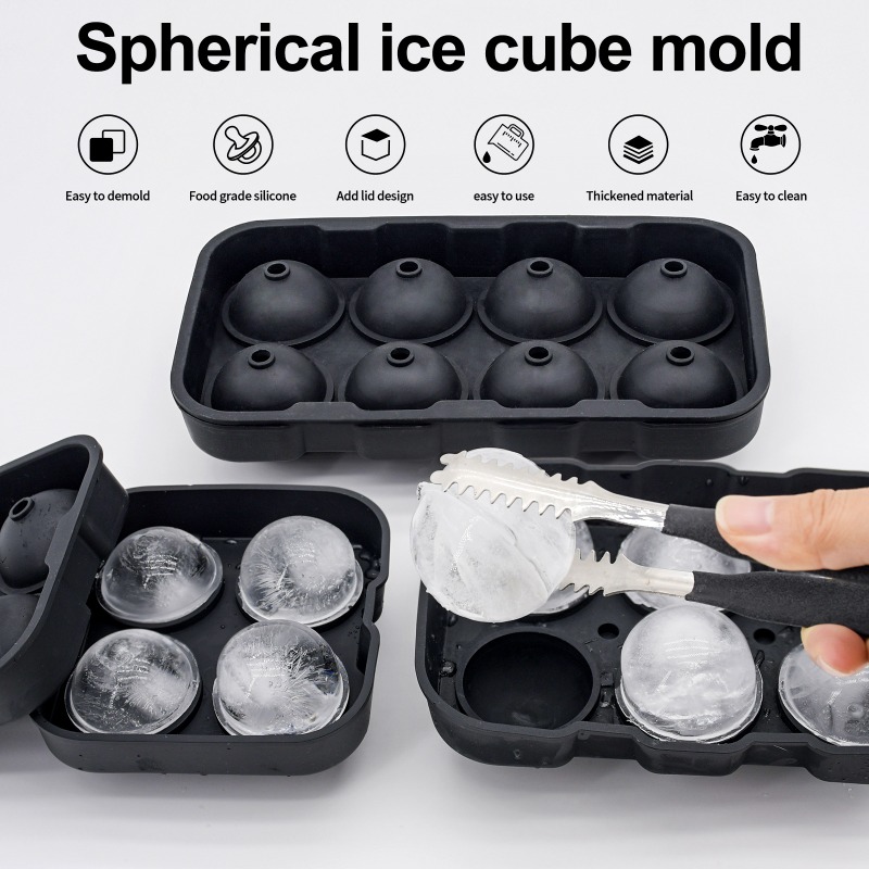 4/6/8/15Grids Silicone Ice Cub - огляд і ціна Ice Mold Sphere