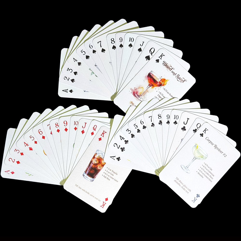 54-Card Deck of Original Cockt - огляд і ціна Cocktail Recipe Book