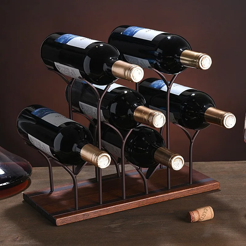 Creative Red Wine Rack Home De - огляд і ціна Home Bar Setup
