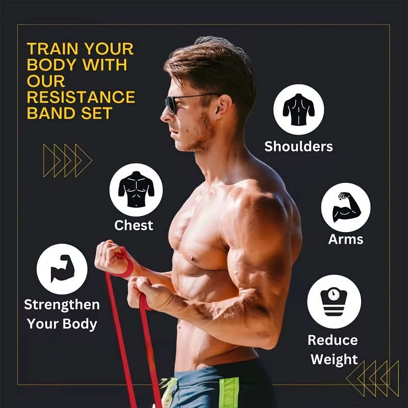 Men's Pull-Up Power Band Set,  - огляд і ціна Home Bar Setup